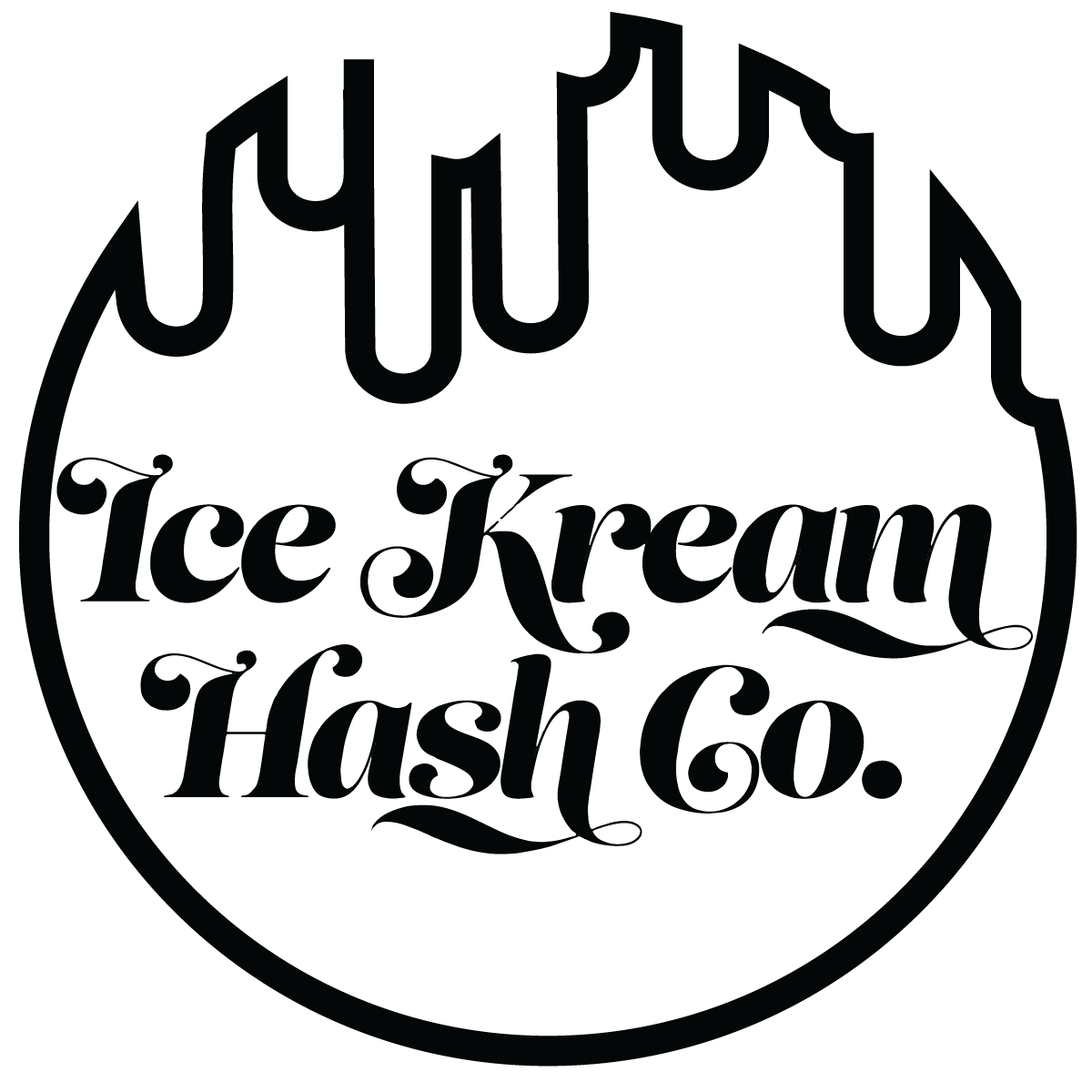 Ice Kream Hash Co. logo
