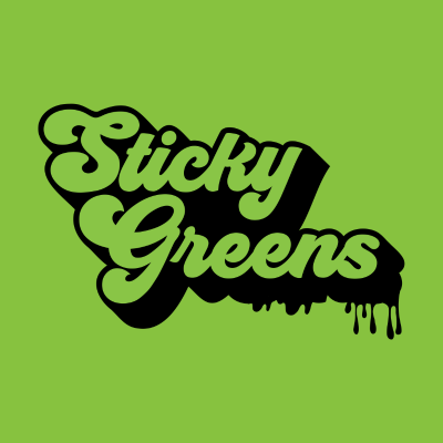 Logo for Sticky Greens