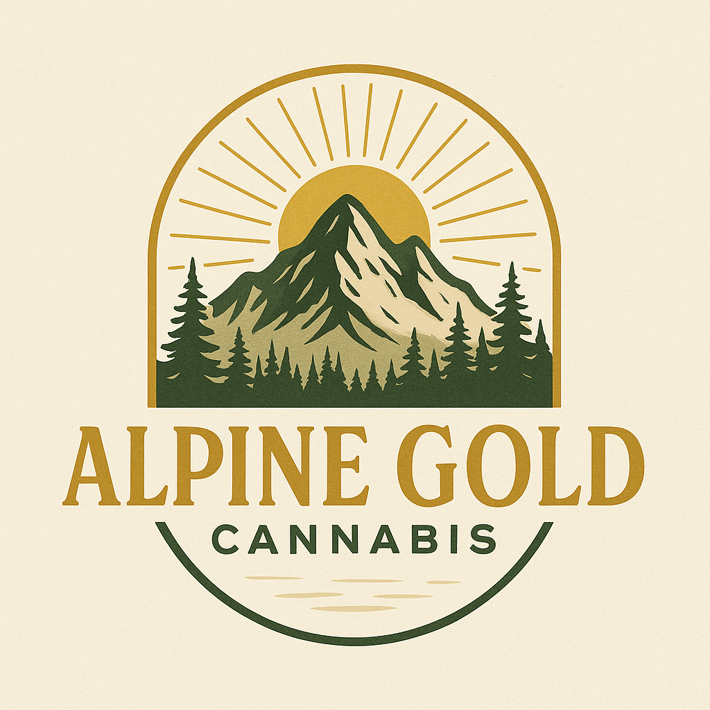 Alpine Gold Cannabis logo