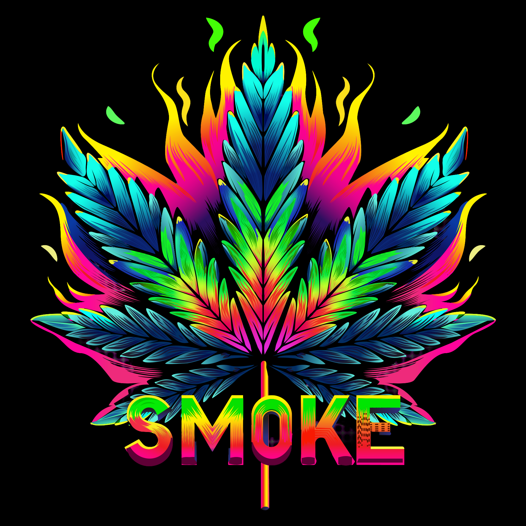 Smoke logo