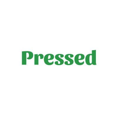 Pressed logo