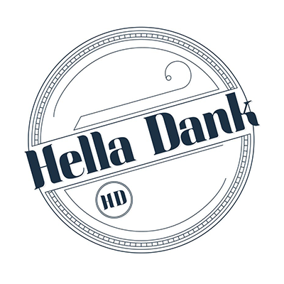 Hella Dank logo