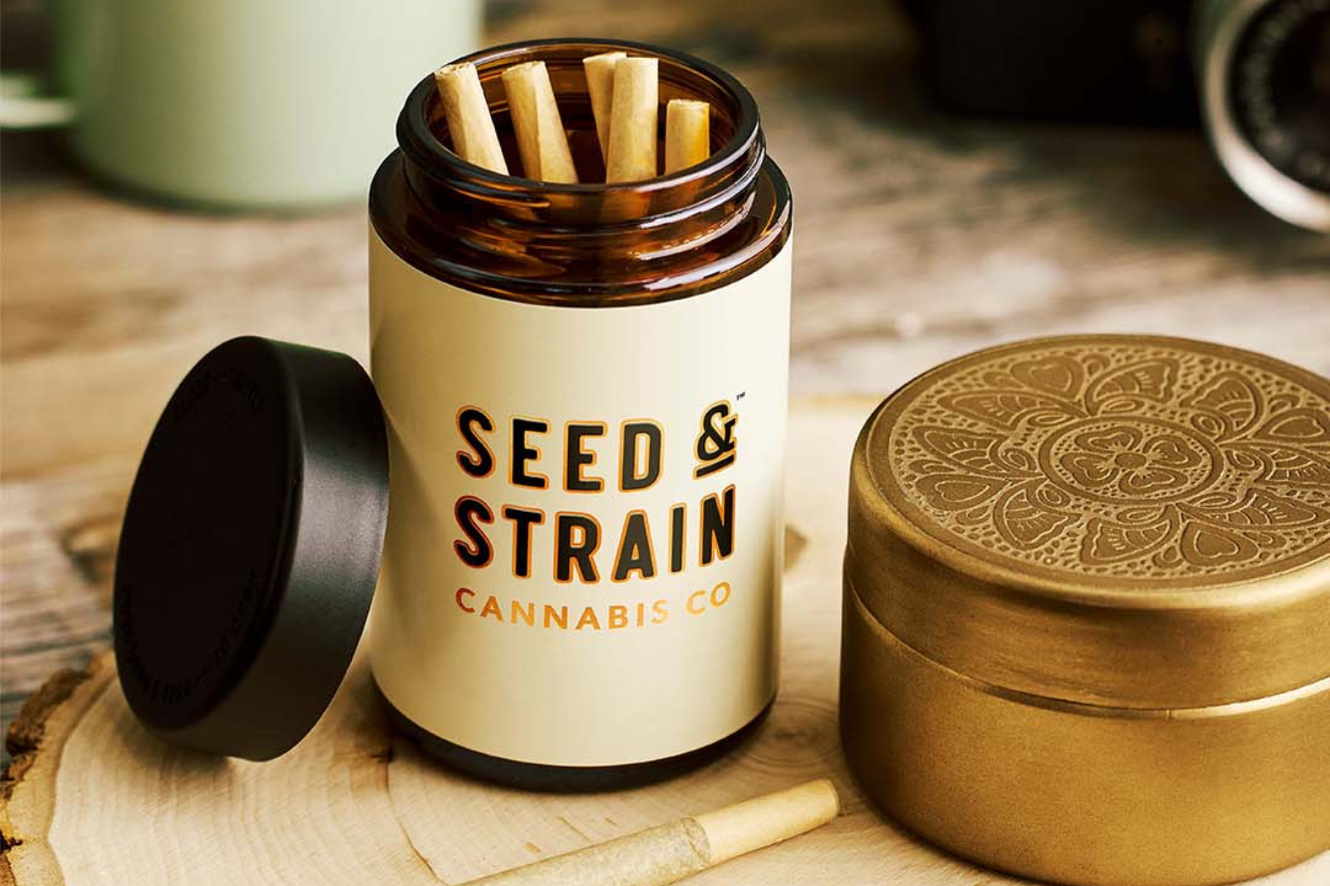 Seed and Strain brand page image